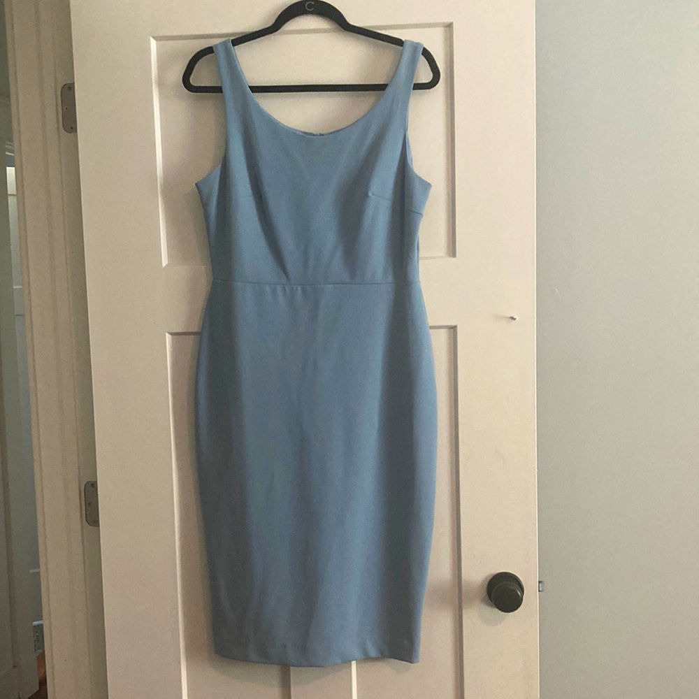 Betsey Johnson Blue Sheath Midi Dress for Weddings